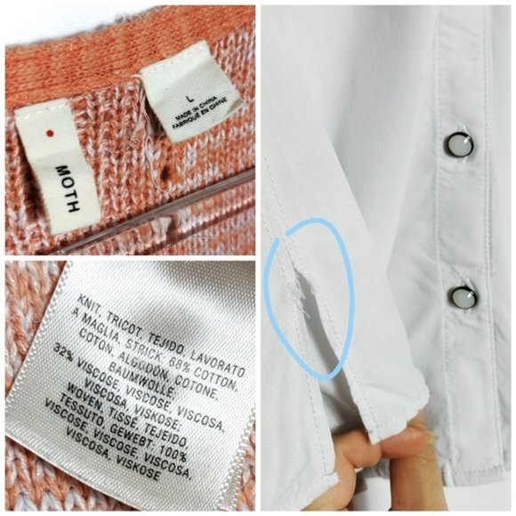 Anthropologie • MOTH Aselin Layered Pullover - Picture 4 of 8